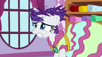 Rarity even more upset by her friends' shock S7E19