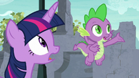 Spike -part of the Tree of Harmony- S9E3