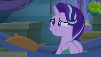 Starlight looks embarrassed at Trixie S8E19