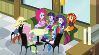 Twilight's circle of Canterlot High friends EG2