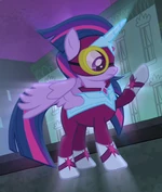 Twilight Sparkle como Matter-Horn Mascarada.