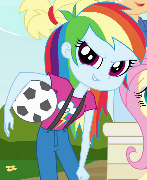 my little pony friendship is magic rainbow dash equestria girls