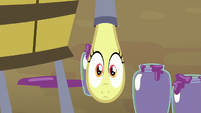 Apple Bloom dripping from the juice tap S5E17