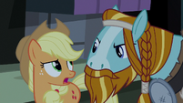 Applejack "would've loved the Ghastly Caverns" S7E26