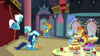 That Soarin and his pies.