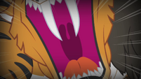 Chimera's tiger head roaring S4E17