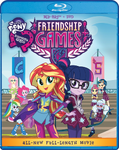 My Little Pony Equestria Girls: Friendship Games Region 1 Blu-ray + DVD set front cover