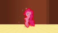 Pinkie is forced to dance.