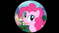 Pinkie looking at the screen.