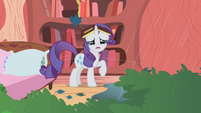 Rarity "but I'll get all icky" S01E08