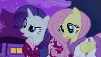Rarity and Fluttershy S2E16