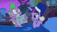 Spike calling the Mane-iac insane S4E06