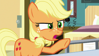 Applejack "you're not allowed to take the sheets off" S6E23