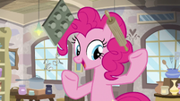 Pinkie Pie juggling baking supplies S8E3