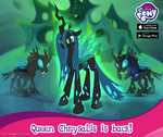 Queen Chrysalis promotion MLP mobile game