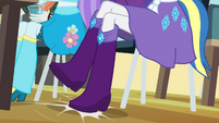 Rarity stomping her feet EG