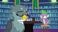 Spike pleading -that's not true!- S9E19