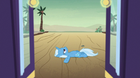 Trixie still lying on the road S8E19