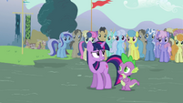 Twilight Sparkle and Spike S3E5