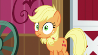 Young Applejack hears Granny Smith's voice S6E23