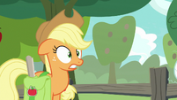 Applejack surprised at Granny's words S9E10