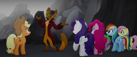 Capper offering to help the ponies MLPTM