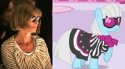 FANMADE Side-by-side comparison of Anna Wintour and Photo Finish