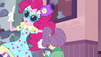 Pinkie Pie dressed up as a clown EGDS3