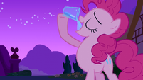Pinkie Pie drinking S3E13