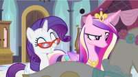 Rarity smiling with Pride S2E25