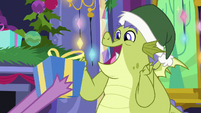 Sludge excited to receive a present S8E24