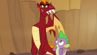 Spike invites Garble to jump together S9E9