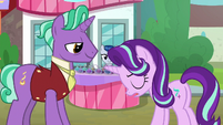 Starlight Glimmer sighing at her father S8E8