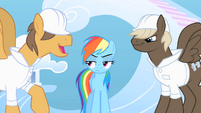 The bullies make fun of Rainbow Dash S1E16