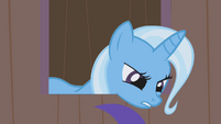 Trixie glaring at Snips and Snails S1E06