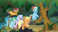 AJ and Rainbow agree to go together S8E9