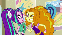 Adagio snarling at Aria "MY lead!" EG2