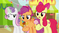 Apple Bloom "where's Biscuit and Bloofy?" S9E22