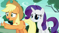 Applejack Changeling "you freaked out and ran away" S6E25