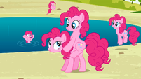 Pinkie-back ride.