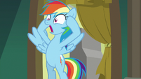 Rainbow Dash gasping with fright S8E5