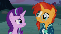 Starlight and Sunburst look at each other S7E24