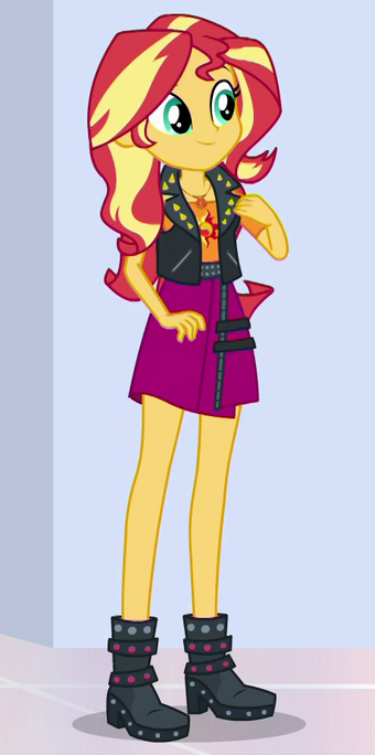 Sunset Shimmer My Little Pony Friendship Is Magic Wiki Fandom - fluttershy please dont hurt me roblox