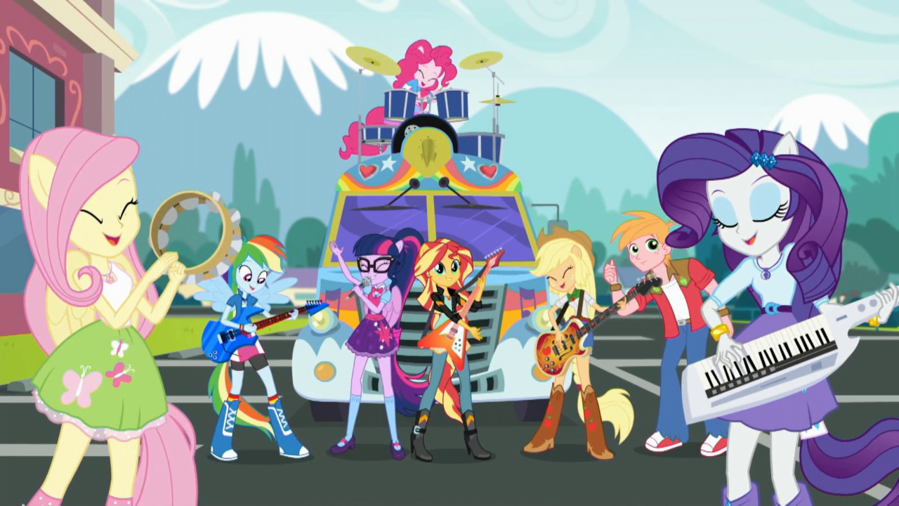 The Rainbooms My Little Pony Friendship is Magic Wiki Fandom