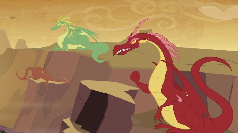 little pony dragon