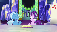 "If anypony is gonna teach me how to do a disappearing spell—"