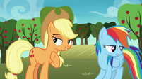 Applejack -usually Big Mac goes along- S8E5