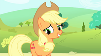 Applejack smiling S4E20