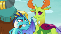 Ember and Thorax surprised S8E2