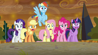 Mane Six horrified by what they see S9E2